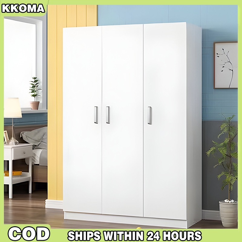 Wardrobe For Clothes Wooden 3 Doors White Wardrobe Clothes