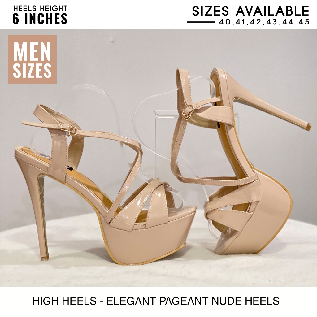 High heels hot sale nude color