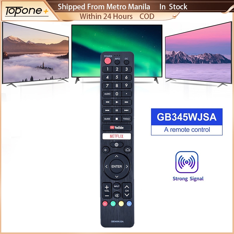 SHARP TV Remote Control GB345WJSA for Android TV Smart TV Netflix