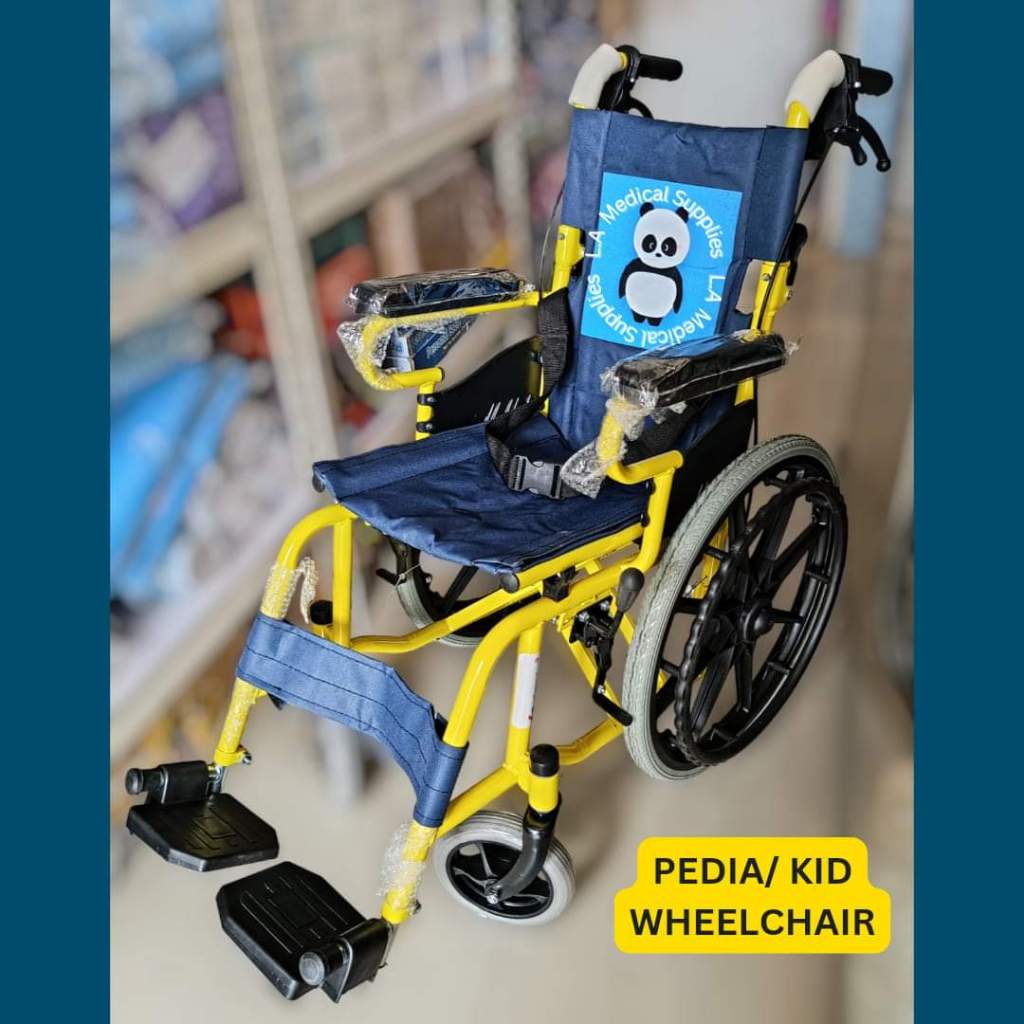 Pedia Wheelchair Foldable Backrest/ Kids Wheelchair | Shopee Philippines