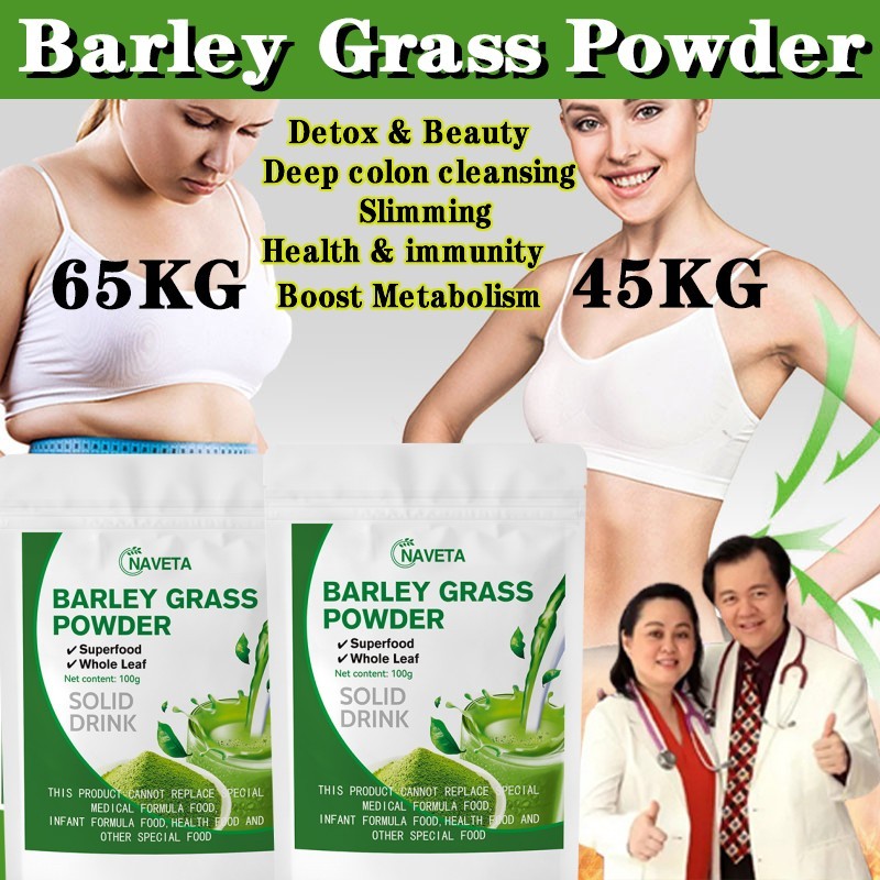 Barley Grass Powder Slimming Detox Tea Healthy Lose Weight Dietary