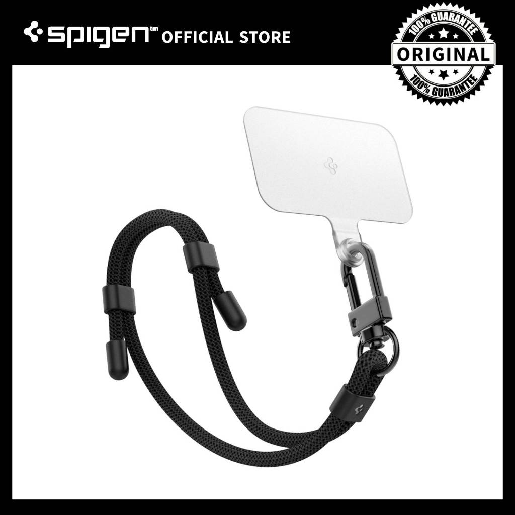 Spigen Universal Wrist Strap 2 with ConTag 2 Black Shopee Philippines