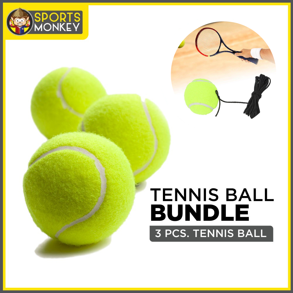 3 Pcs. Tennis Balls Durable Training and Competition Tennis Balls Bestselling Detachable