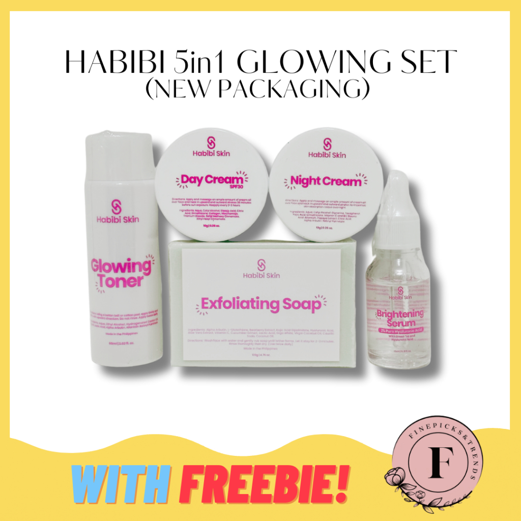 Habibi Skin 5in1 Maintenance Set By Crissa Liaging With Freebie Shopee Philippines 4408