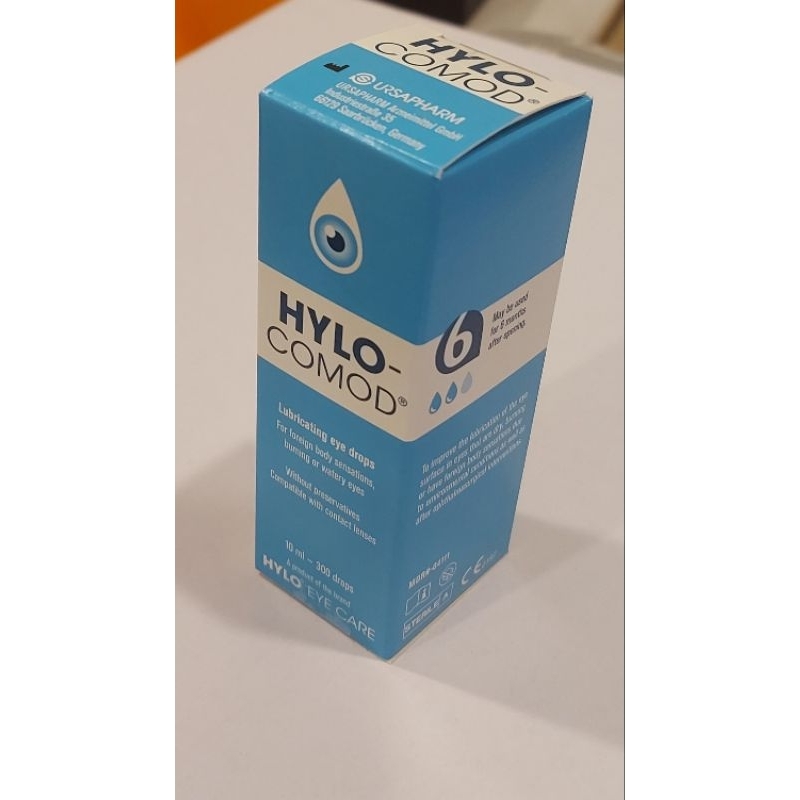 HYLO COMOD Preservative-Free Eye Solution HYLOCOMOD, HYLO-COMOD ...