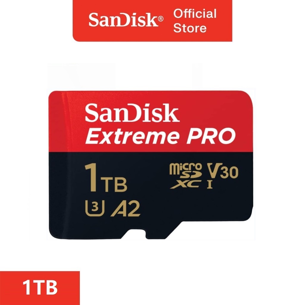 SanDisk Extreme Pro SD Card 1TB Memory Card SDXC UHS-I U3 A2 V30 ...