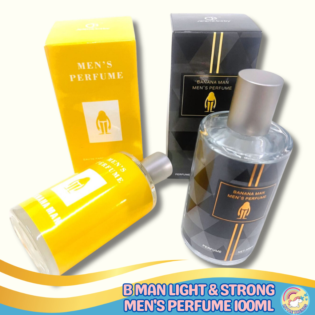 Banana Man Light and Strong Men's Perfume Dual Fragrance Elegance in a