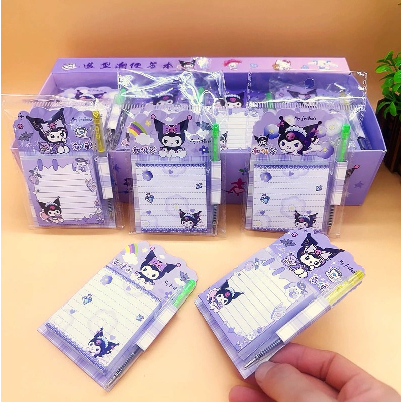 Cute cartoon mini small color page notebook student portable notepad ...