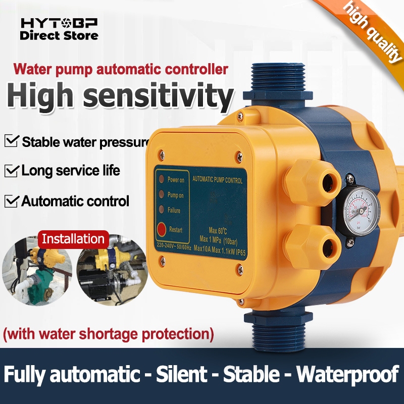 HYTOBP Automatic Pump Control (1100W) Water Booster Pump Selfpriming