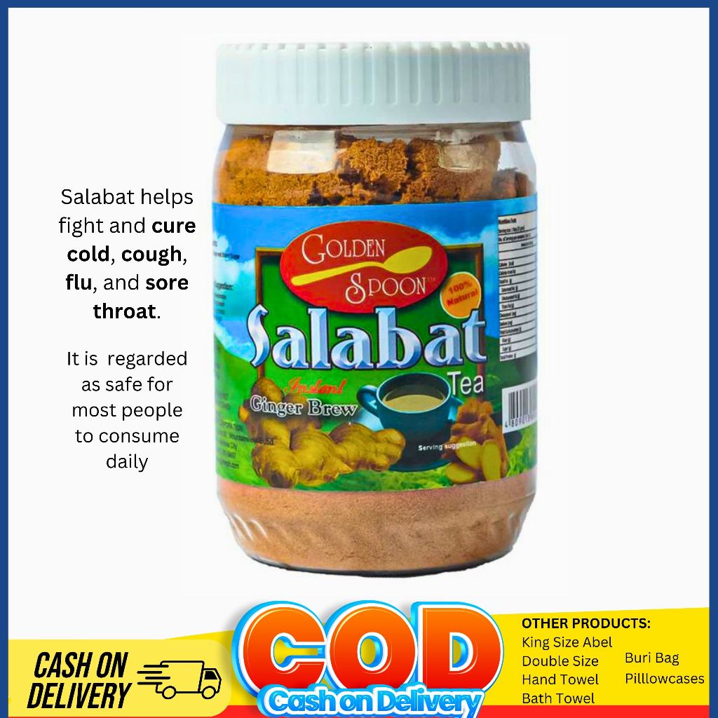 Golden Spoon Salabat Organic Ginger Tea Salabat Tea for cough and cold