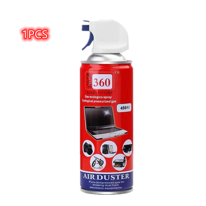 450ML Compressed Air Duster Compressed Air Can Canned Air For Pc