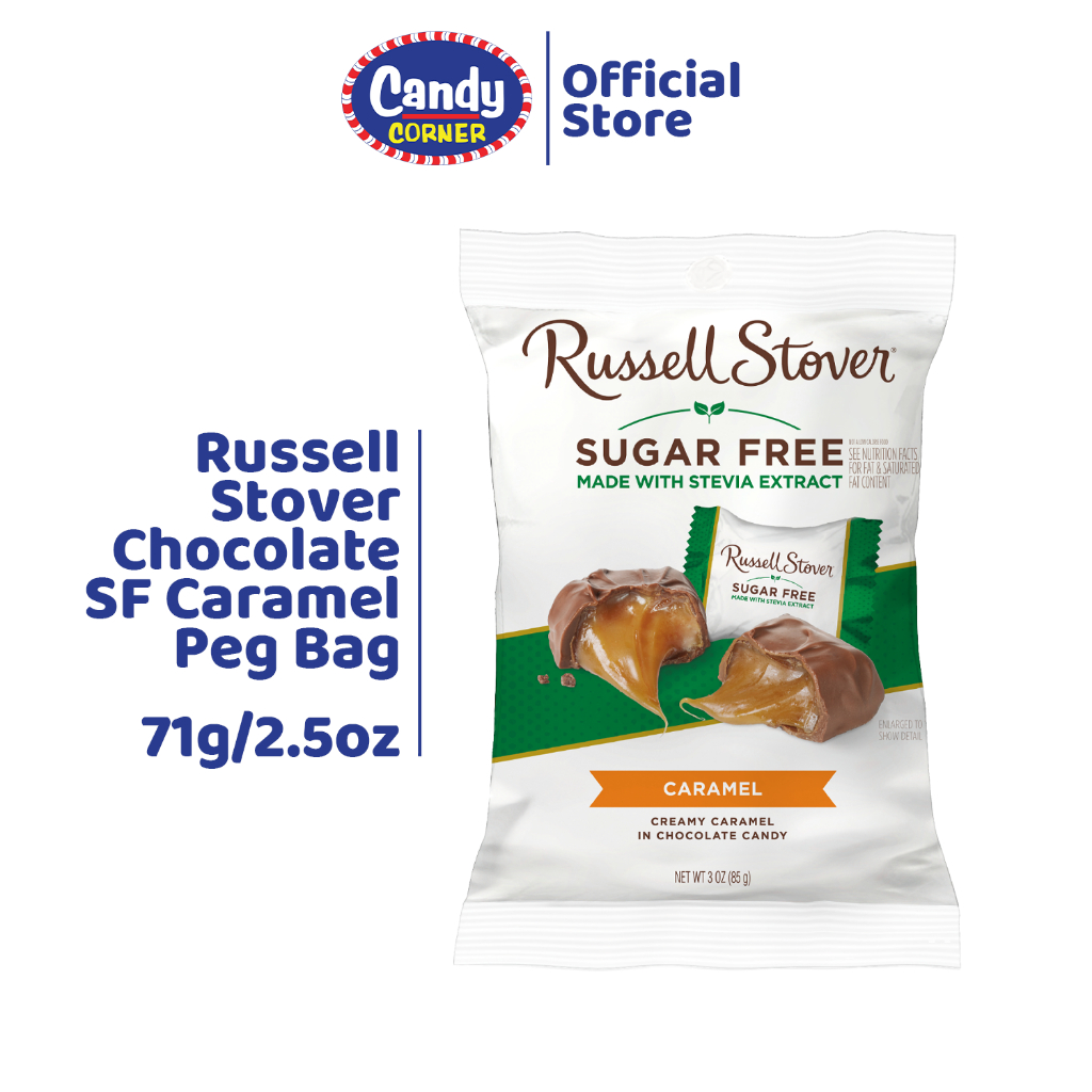 Russel Stover Sugar Free Caramel Peg Bag 71g Shopee Philippines