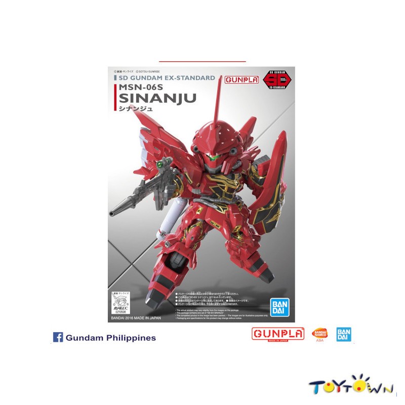 Gundam SD MSN-06 S Sinanju | Shopee Philippines