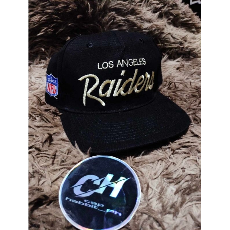 Vintage Inspired Top Grade Cap Custom wool Los Angeles Raiders | Shopee ...