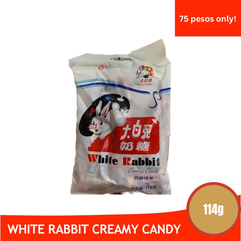 WHITE RABBIT CREAMY CANDY 114g | 227g | Shopee Philippines