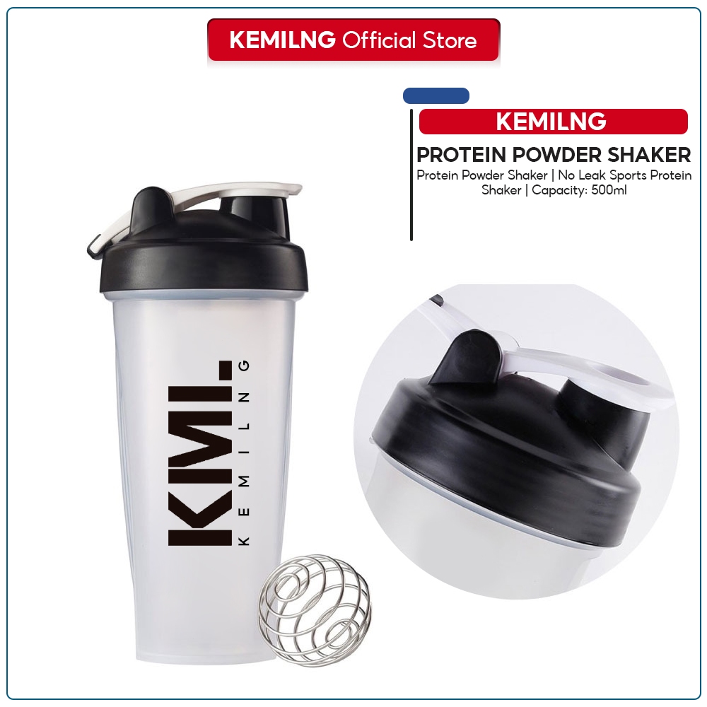 MET-Rx Classic Protein Shaker Bottles for Sports, 3 in 1 lock