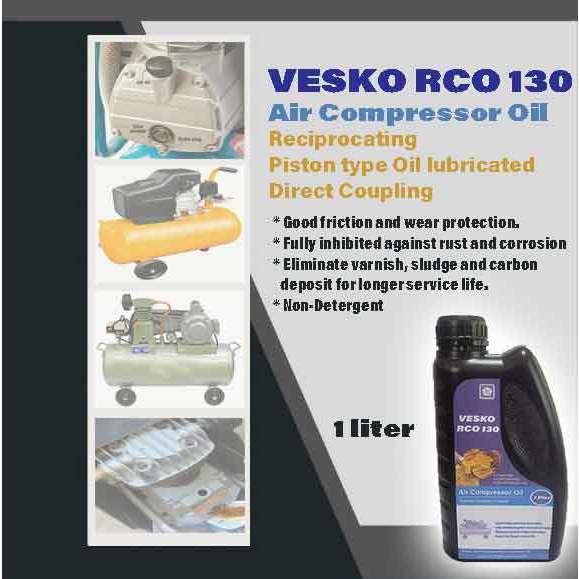 Air Compressor Oil (NonDetergent, Reciprocating/Piston) 1 liter