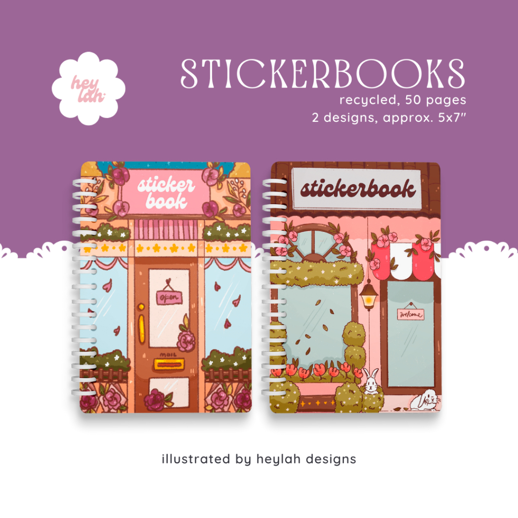 Stickerbook, Sticker Keeper, Album Book Heylah Designs Shopee