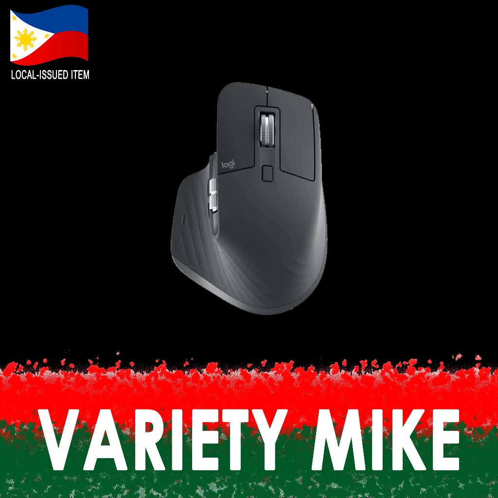 Logitech Mx Master 3s Performance Wireless Mouse Graphite Shopee