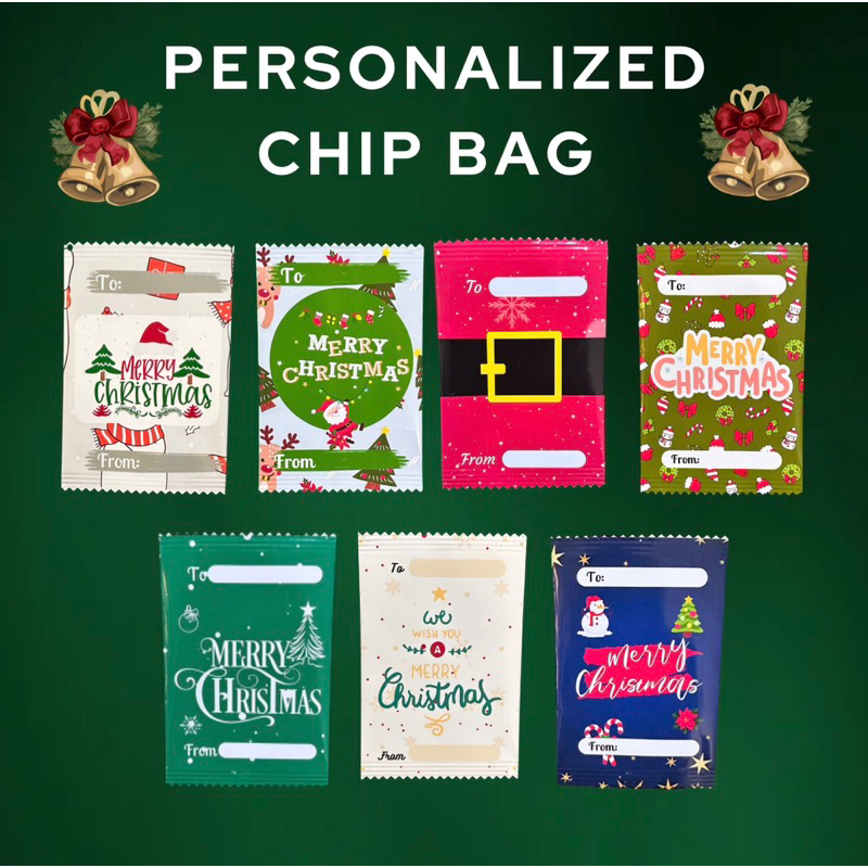 Personalized chip bags outlet paper