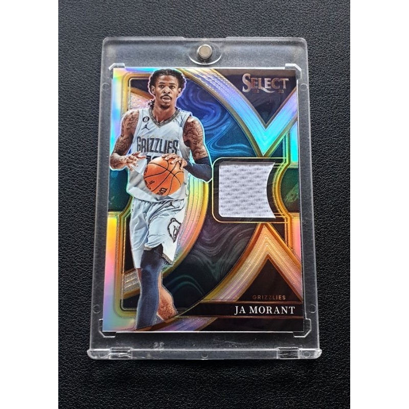 Ja Morant 2023 SELECT Selective Swatches Game Worn Jersey Card Shopee