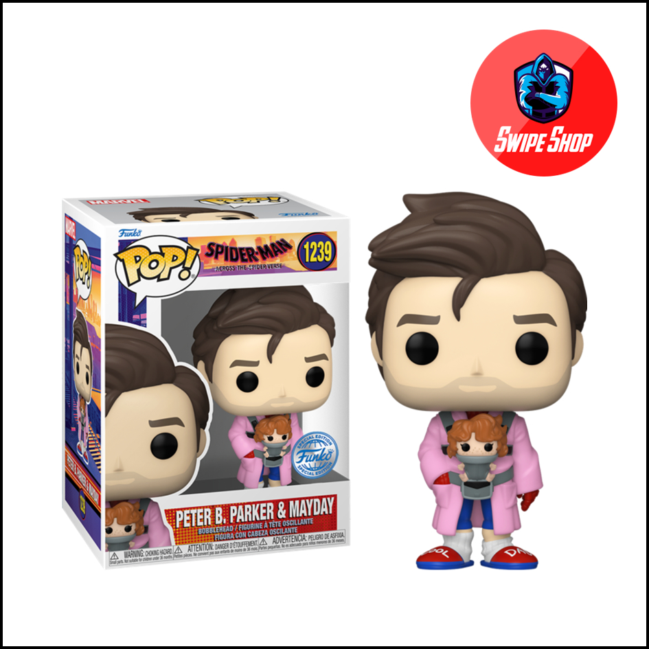 Funko Pop Peter B. Parker And Mayday Spiderman Across The Multiverse ...