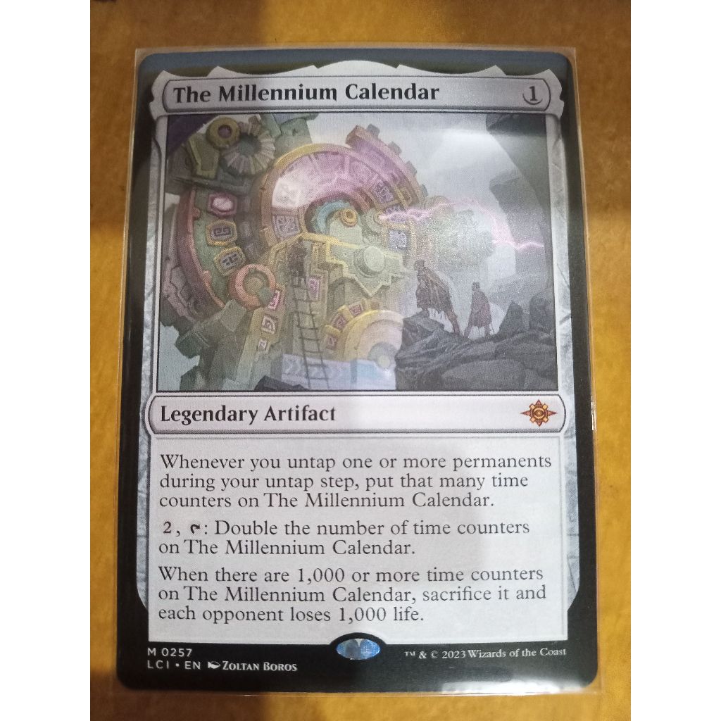 MTG The Millennium Calendar The Lost Caverns of Ixalan Magic the Gathering English LCI Shopee