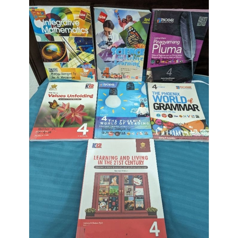 Grade 4 Books Set F (Used) | Shopee Philippines