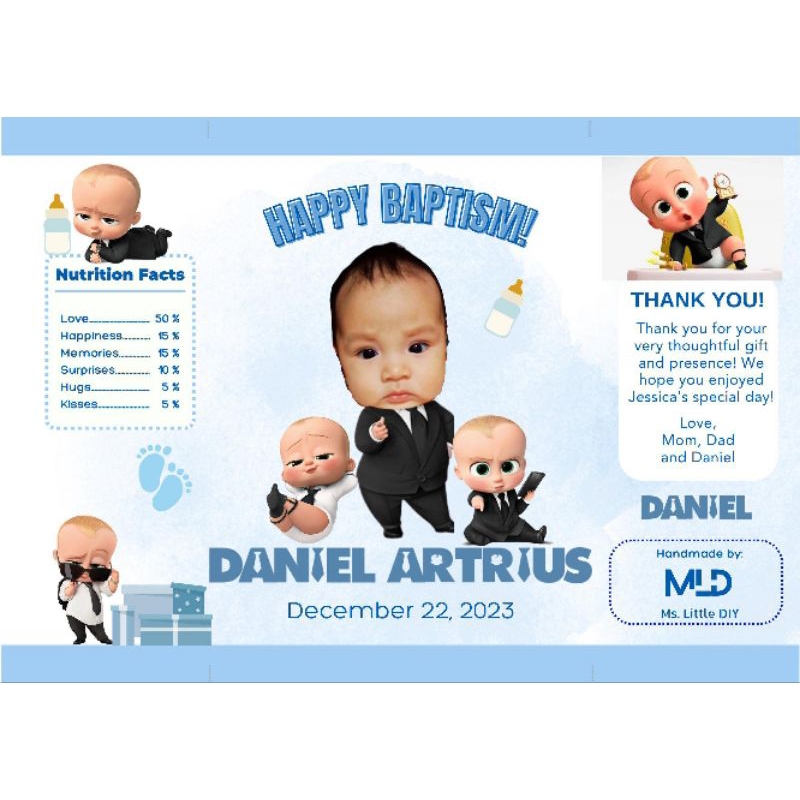 Personalized Boss Baby Lootbag (Free Layout) | Shopee Philippines