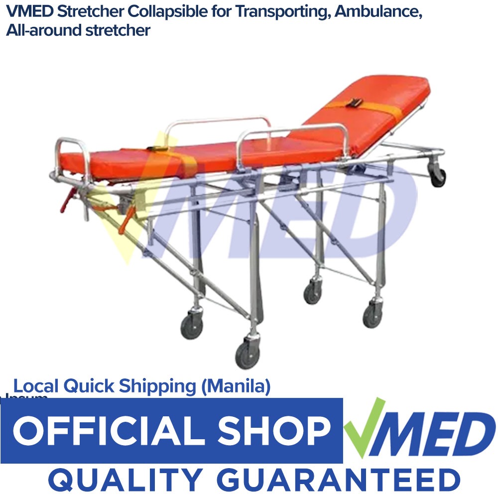 VMED Prohealthcare Stretcher Collapsible for Transporting, Ambulance ...