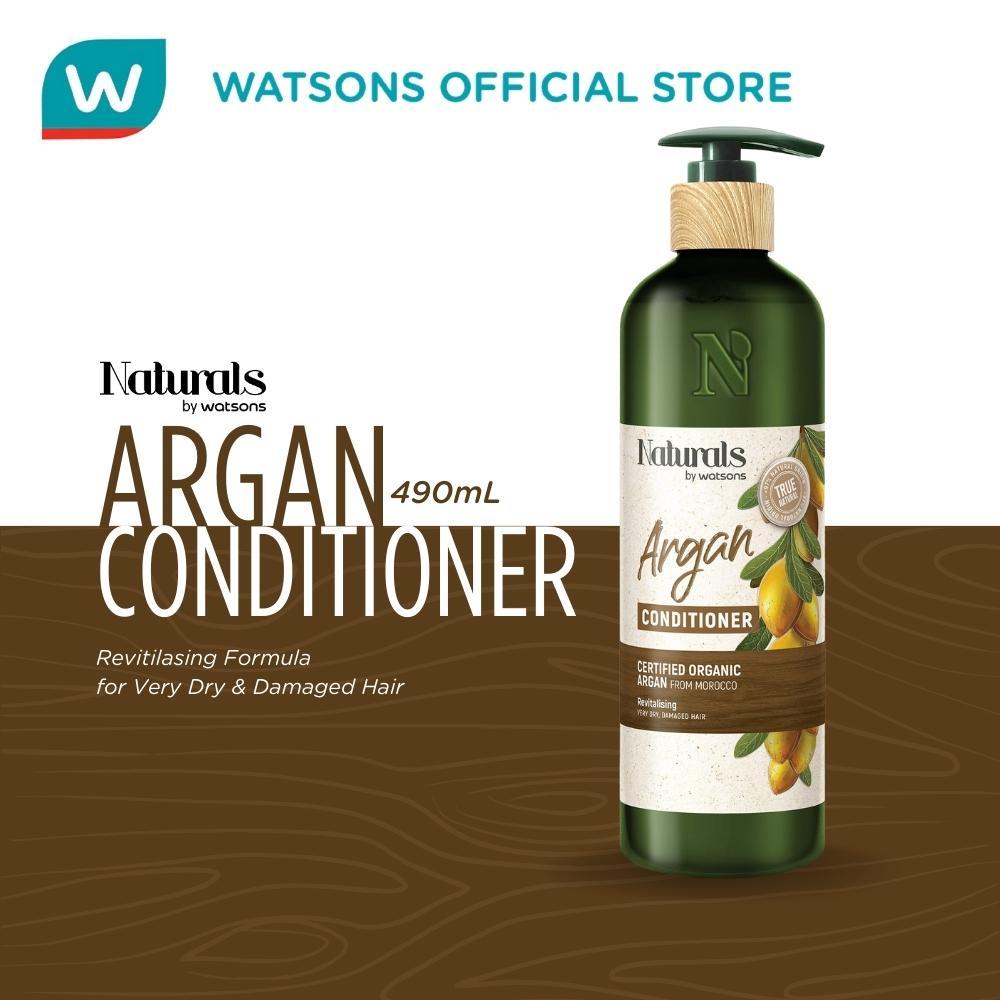 NATURALS BY WATSONS Argan Oil Hair Conditioner 490ml Shopee Philippines