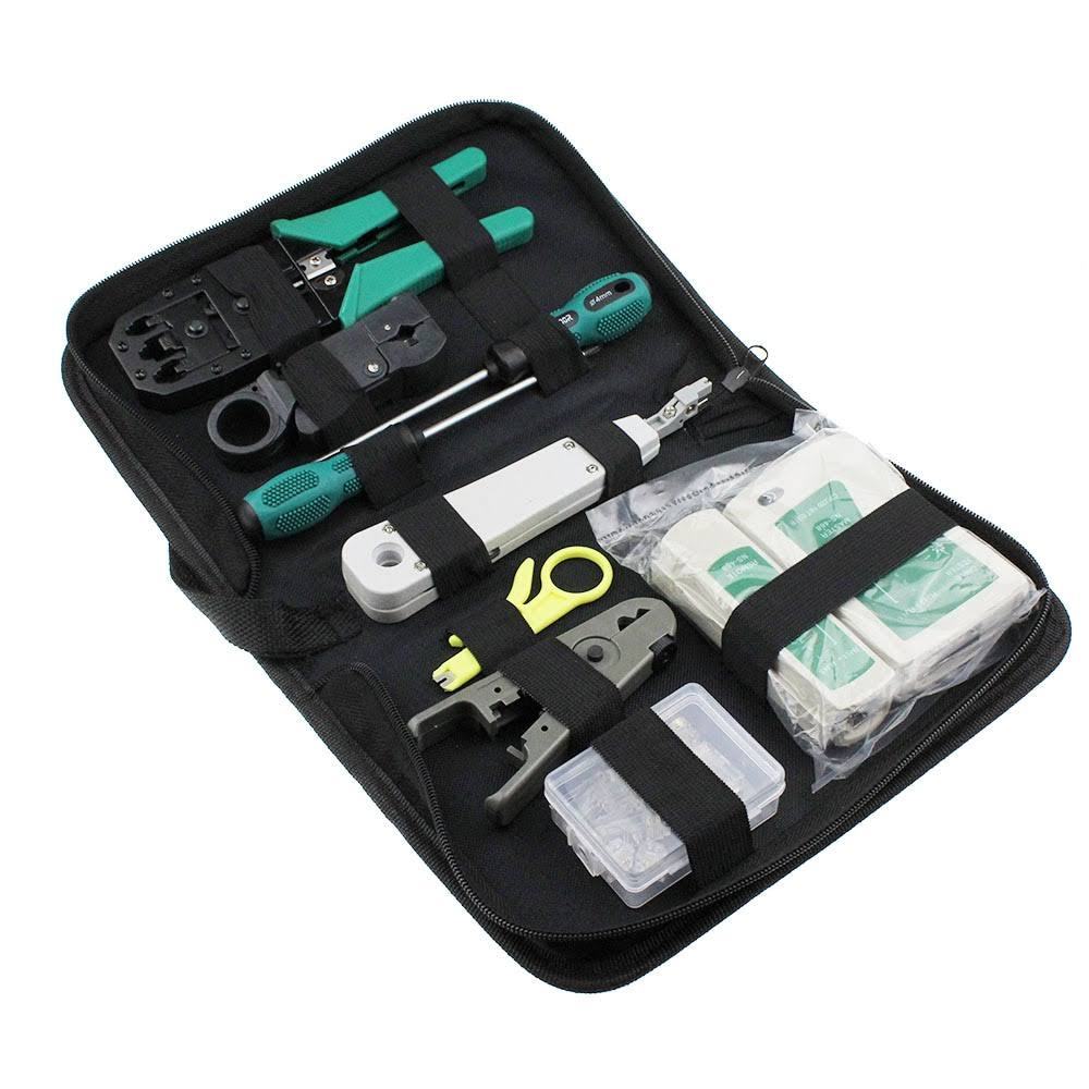 11PC Tool Network Cable Repair Maintenance Tool Kit Set | Shopee ...