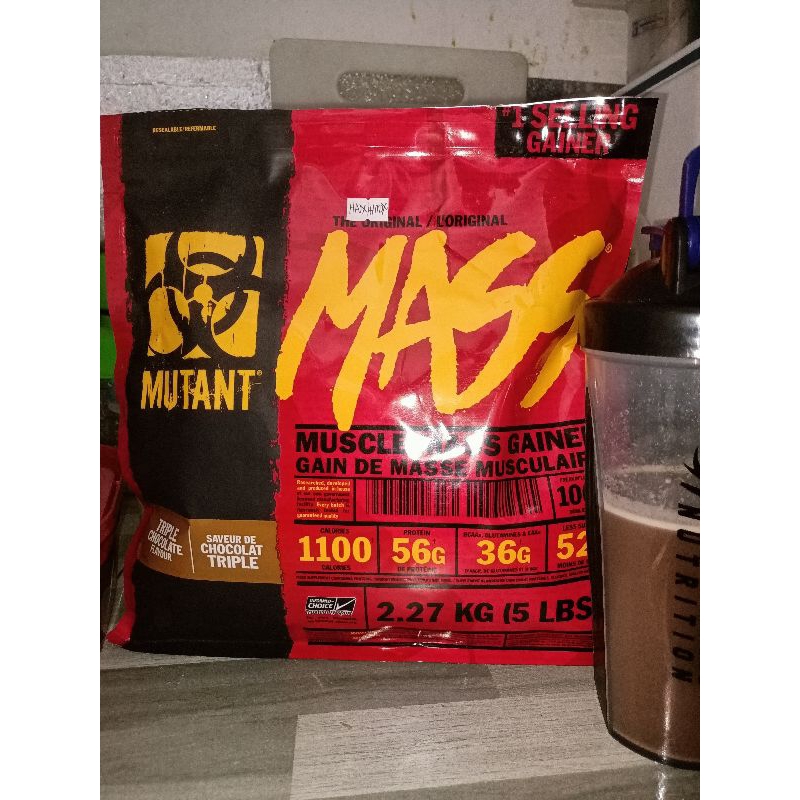 Mutant Mass Gainer 62ml powder - Drinking Supplement | Shopee Philippines