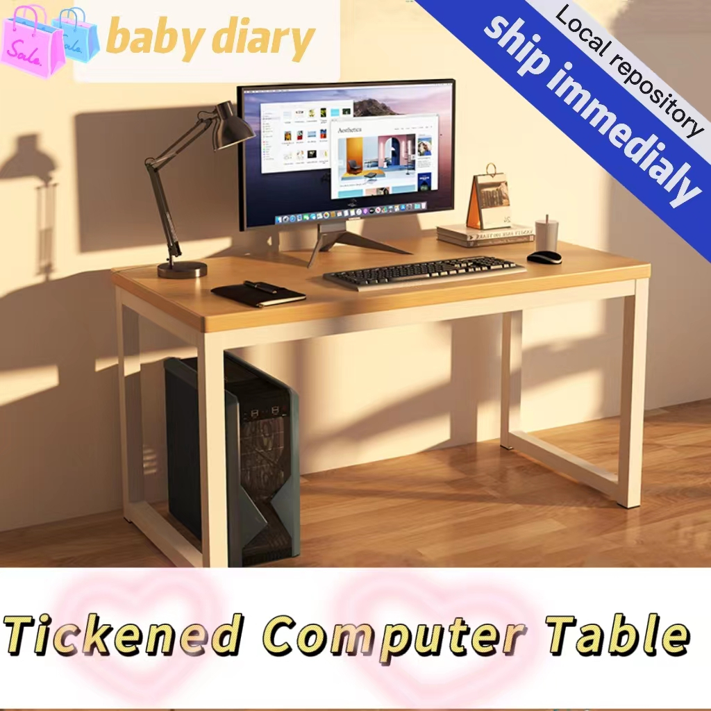 [COD]Computer Table 80/120/140CM Gaming Table Office Table Study Table ...