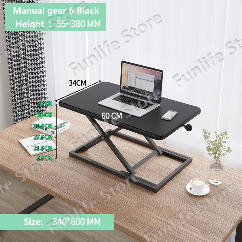 Standing Office Desk Liftable Office Computer Desk Elevator Laptop