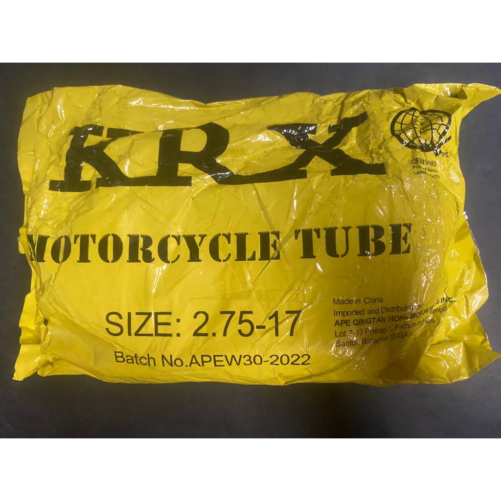 KRX Motorcycle Interior Tube TIRES tire (WHOLESALE) motorcycle