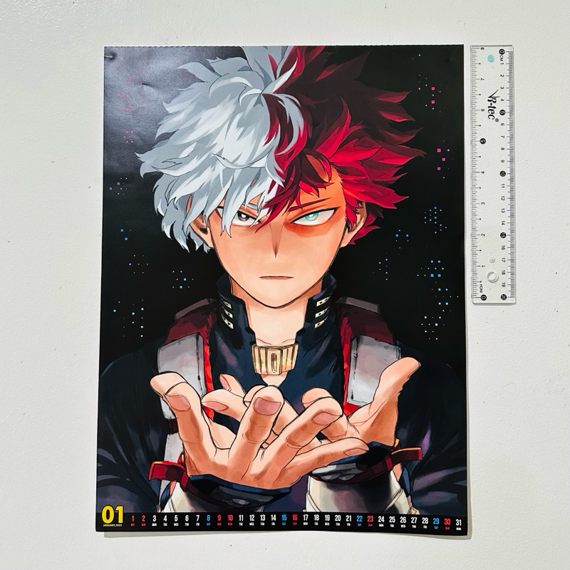 My Hero Academia Official calendar 2022 sheets / posters | Shopee ...