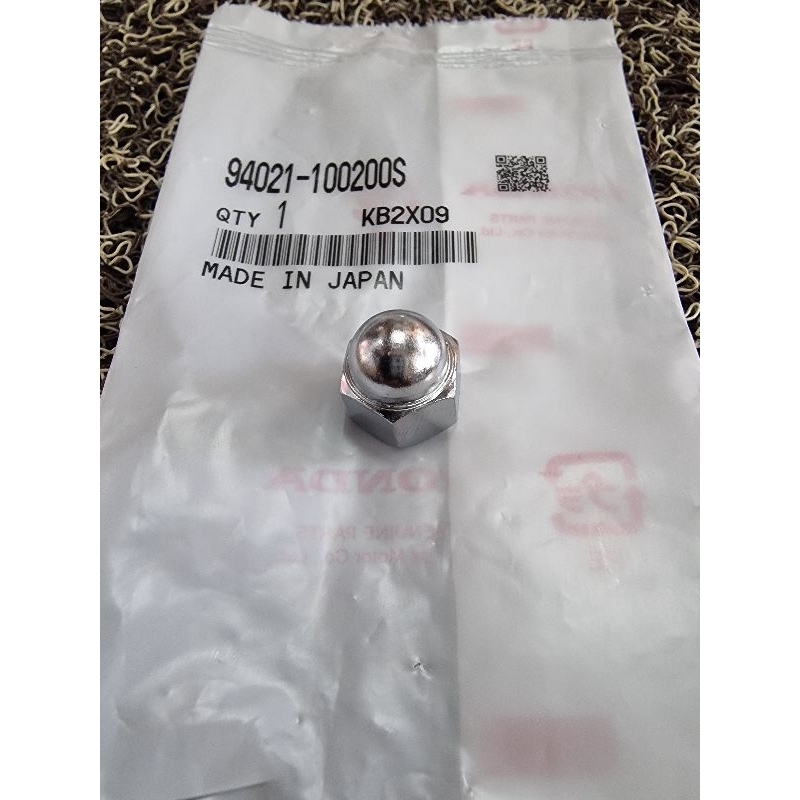 Cap Nut 10mm & Plain Washer 10mm for Tmx125 alpha(Rear shock bolt