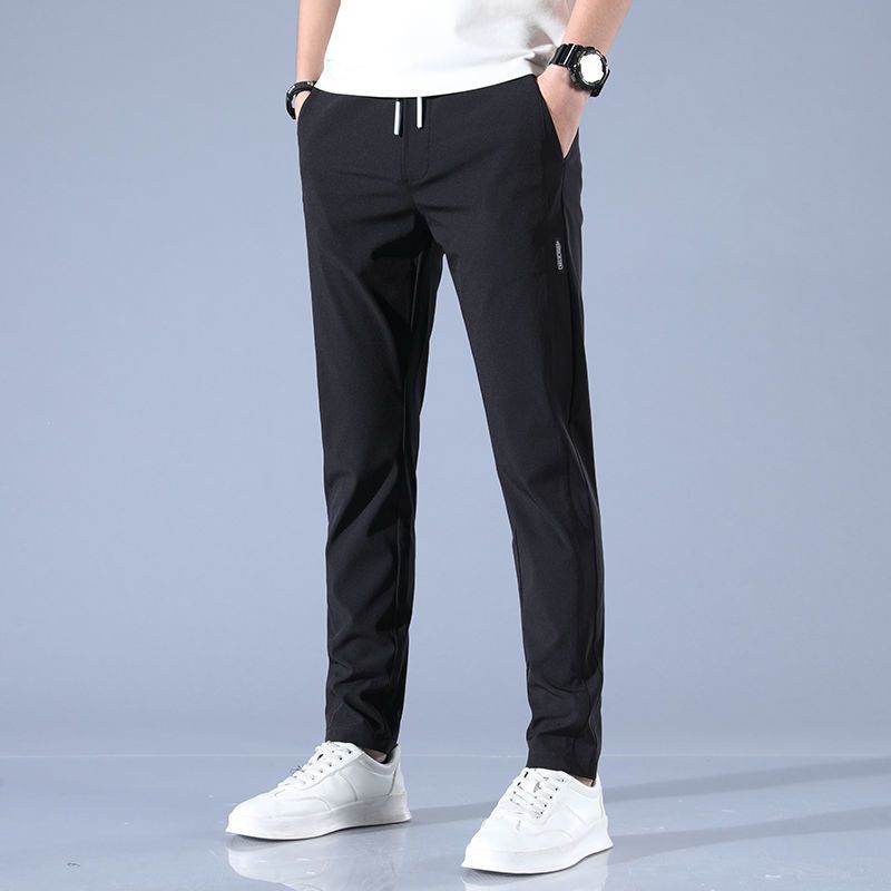 Wq Aesthetic Pants For Men Slocks Oversized Black Pants Korean Baggy Original Sweatpants Wide 8222