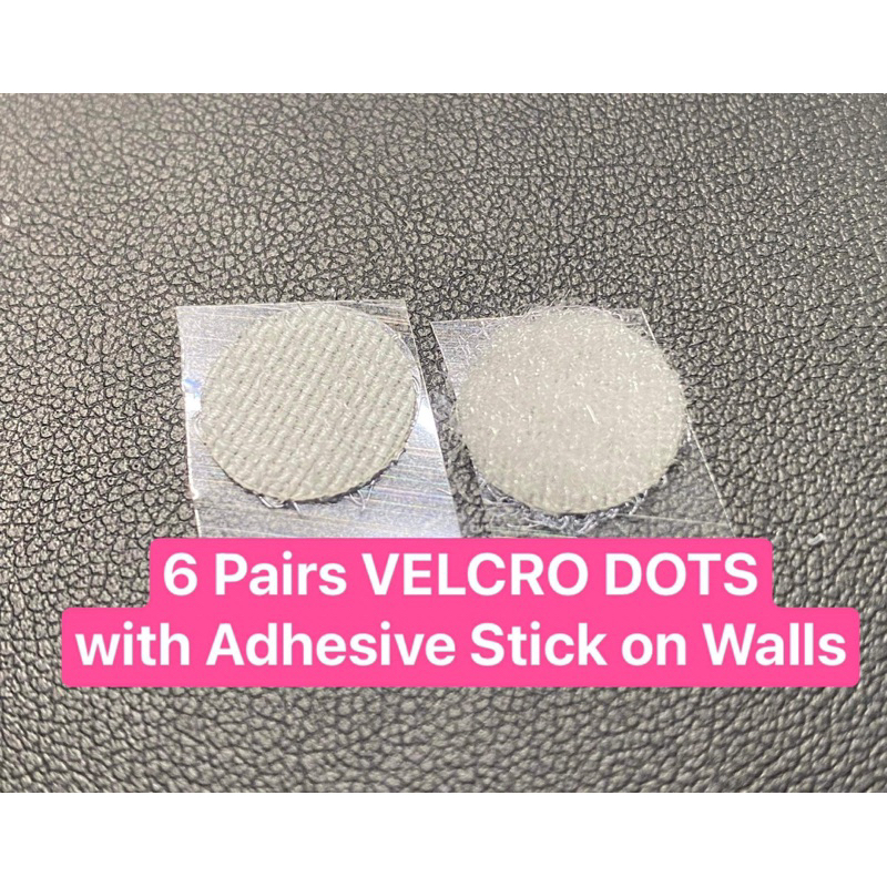 Velcro Dot 6 Pairs 12mm self adhesive Magic Tape for DIY Busy Book Wall