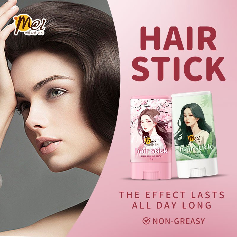 Hair Stick Styling Wax Aloe Vera Extract Argan Oil & Sunflower Oil Hair