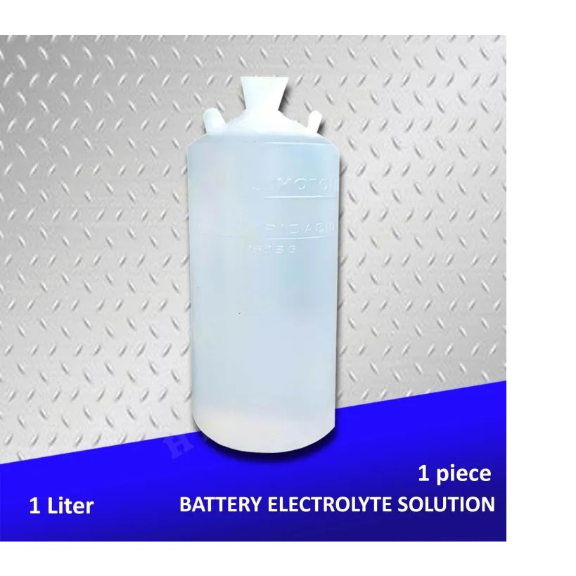 Battery Electrolyte Solution ( 1 piece ) 1 Liter Bottle Shopee