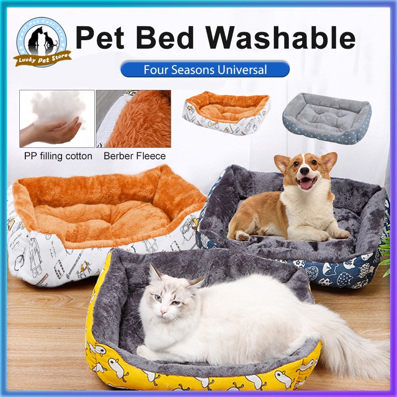 Dog Bed Mat Cat Bed Dog Bed Washable Sleeping Warm Soft Pet Mat Cat Mat ...