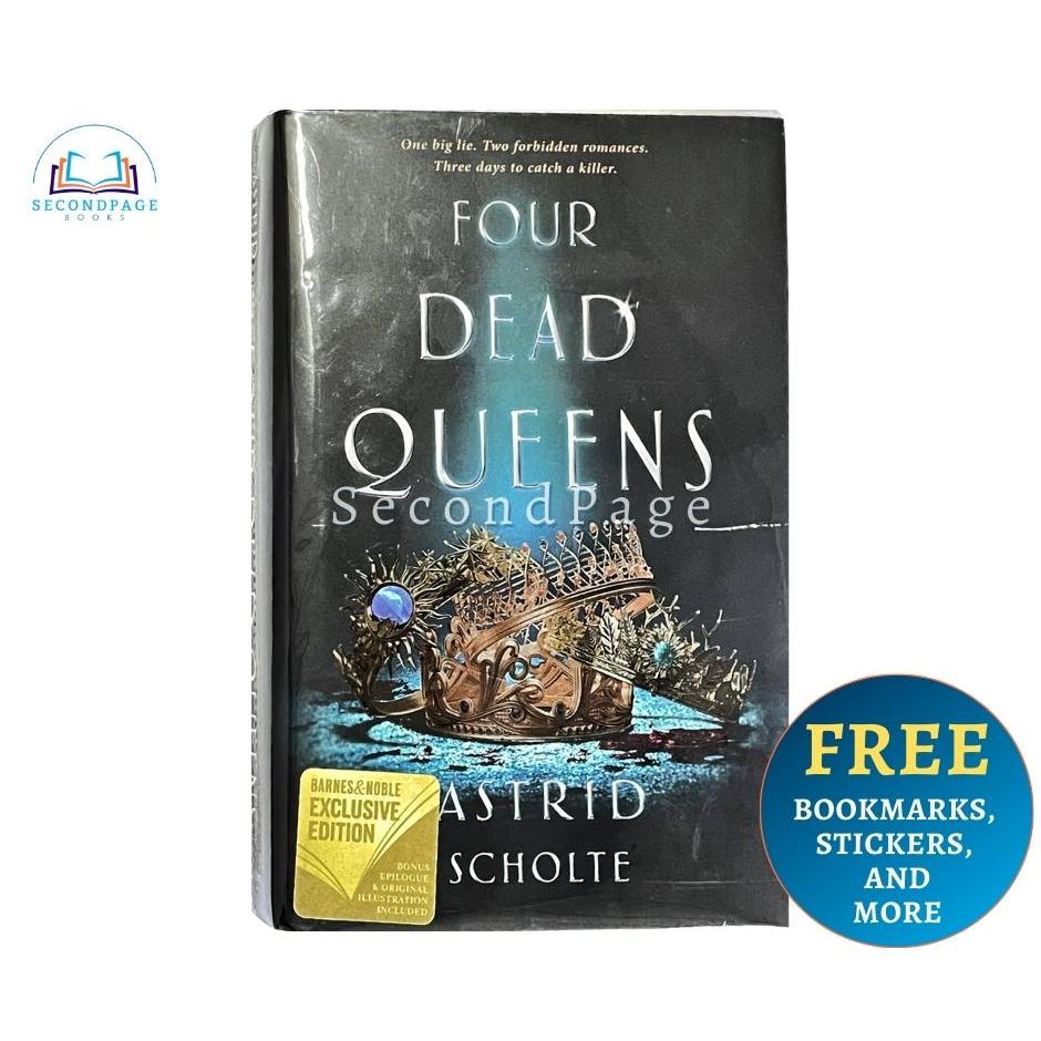 Hardbound Astrid Scholte Four Dead Queens Barnes And Nobles Exclusive Edition Deckled Edges 1561