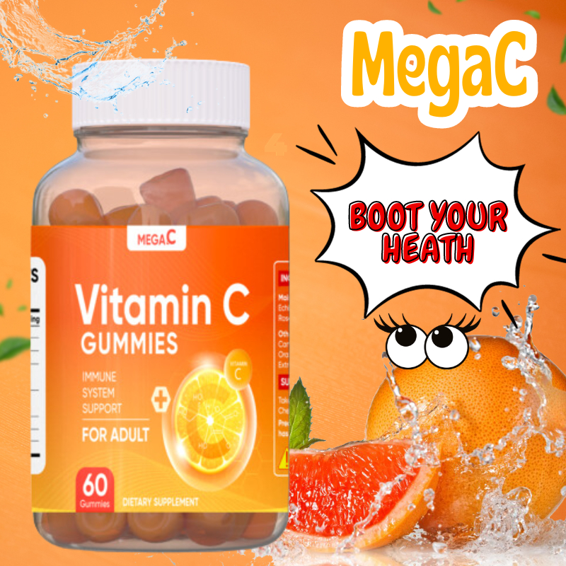 MegaC Vitamin C Gummies Support Immune Defenses Vitamin C for Baby ...