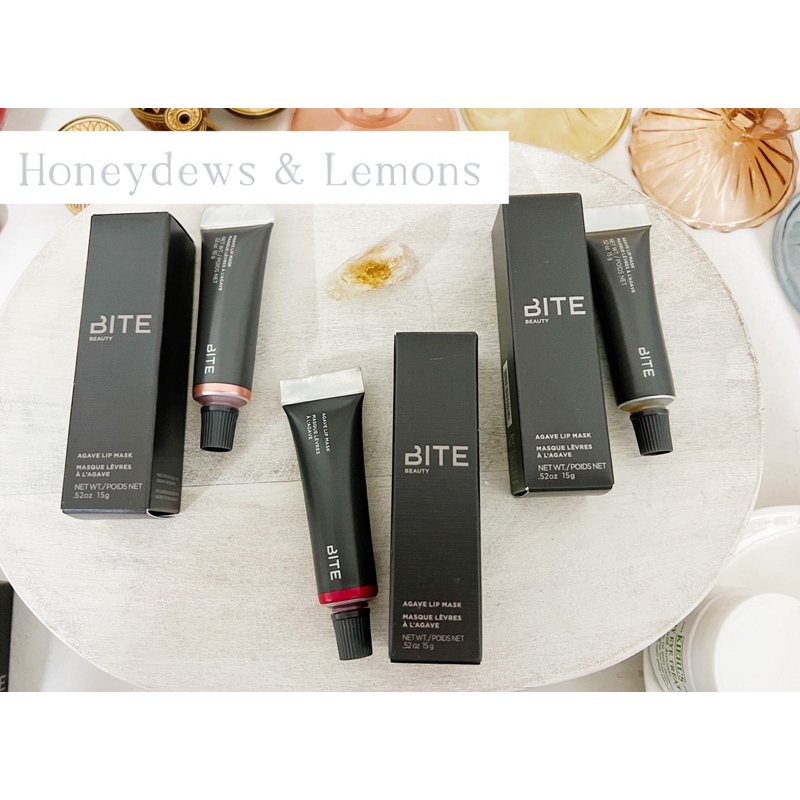 Bite Beauty Agave Lip Mask Natural, Champagne Or Smashed Lip Therapy