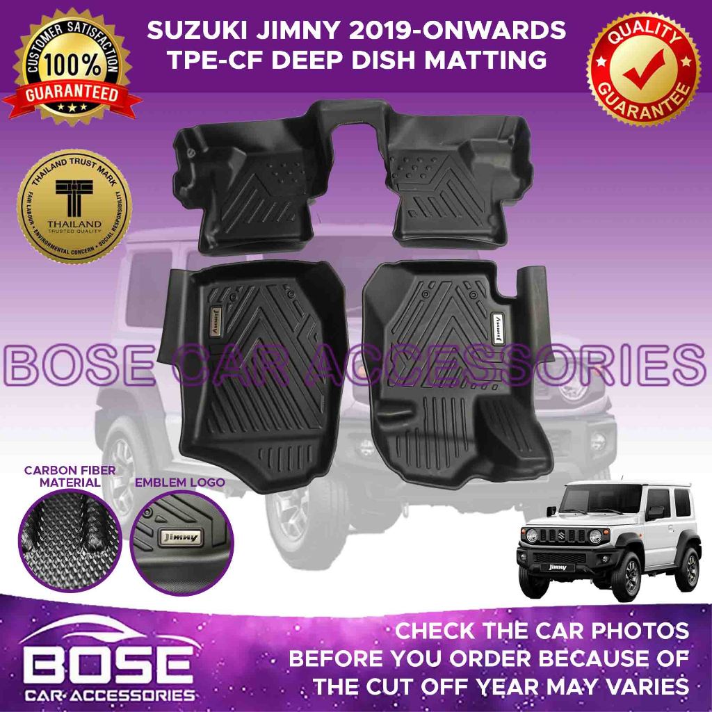 Tpe Carbon Fiber Deep Dish For Suzuki Jimny Onwards Model Deep