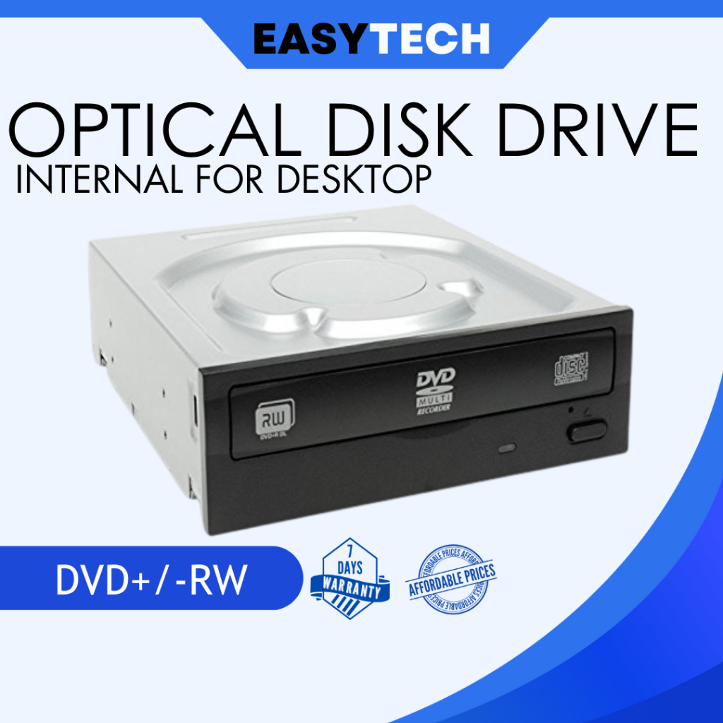 EASYTECH Internal DVD+/RW Optical Disk Drive for Desktop (Second