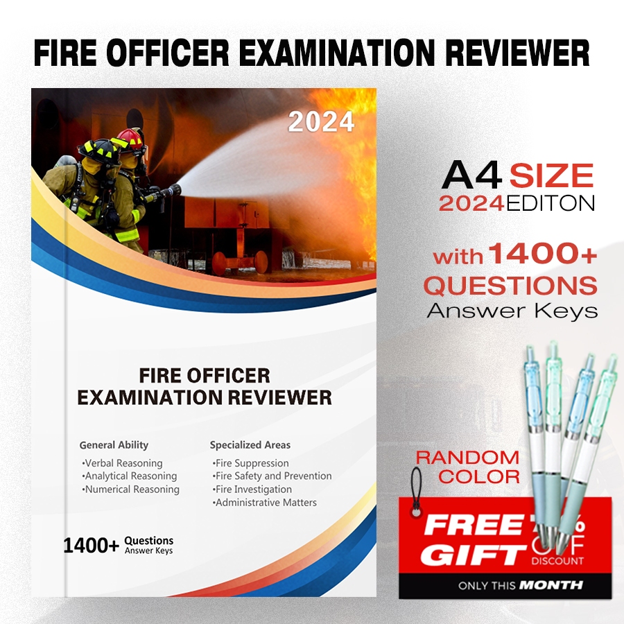 Fire Officer Exam Reviewer 2024 Editon Questions With Answer Keys for
