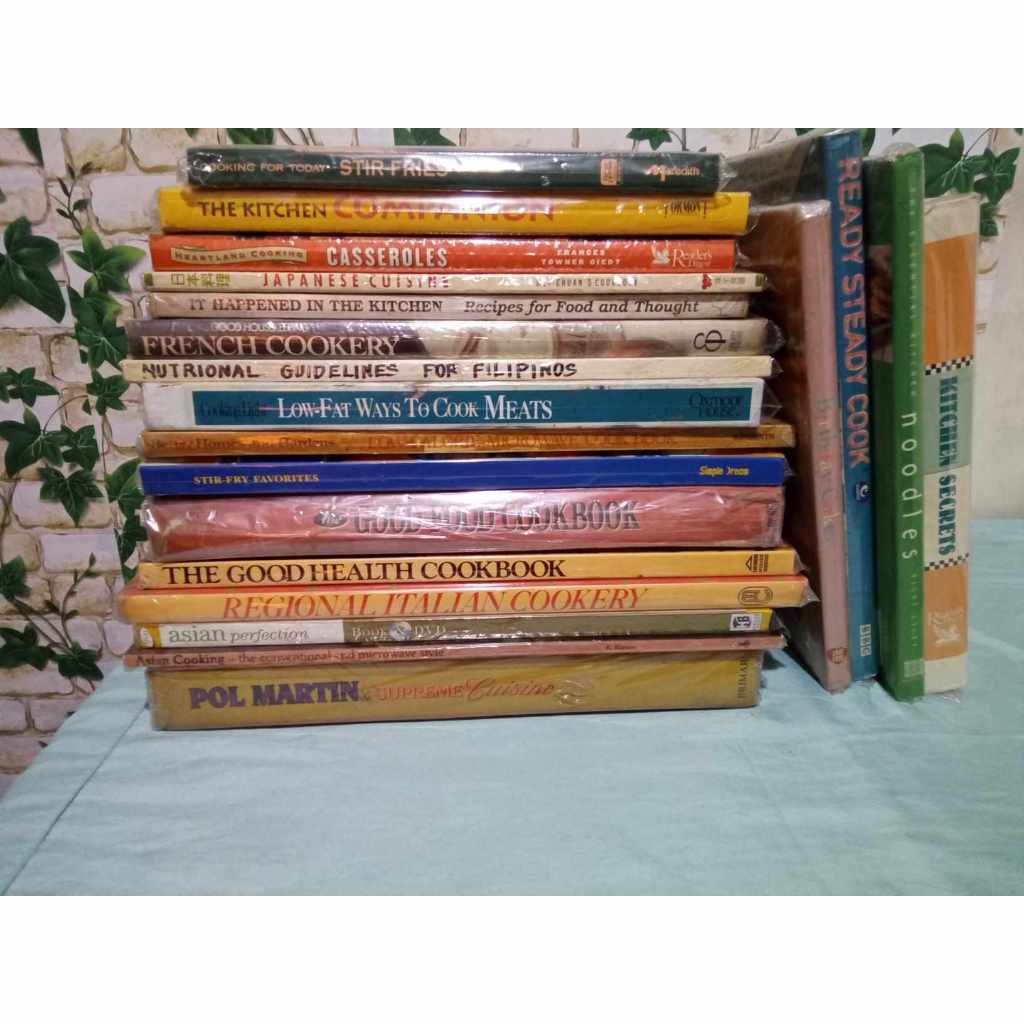 XL7 COFFEE-TABLE BOOKS > Cookbooks, Recipes, Nutrition, etc (Pre-loved ...